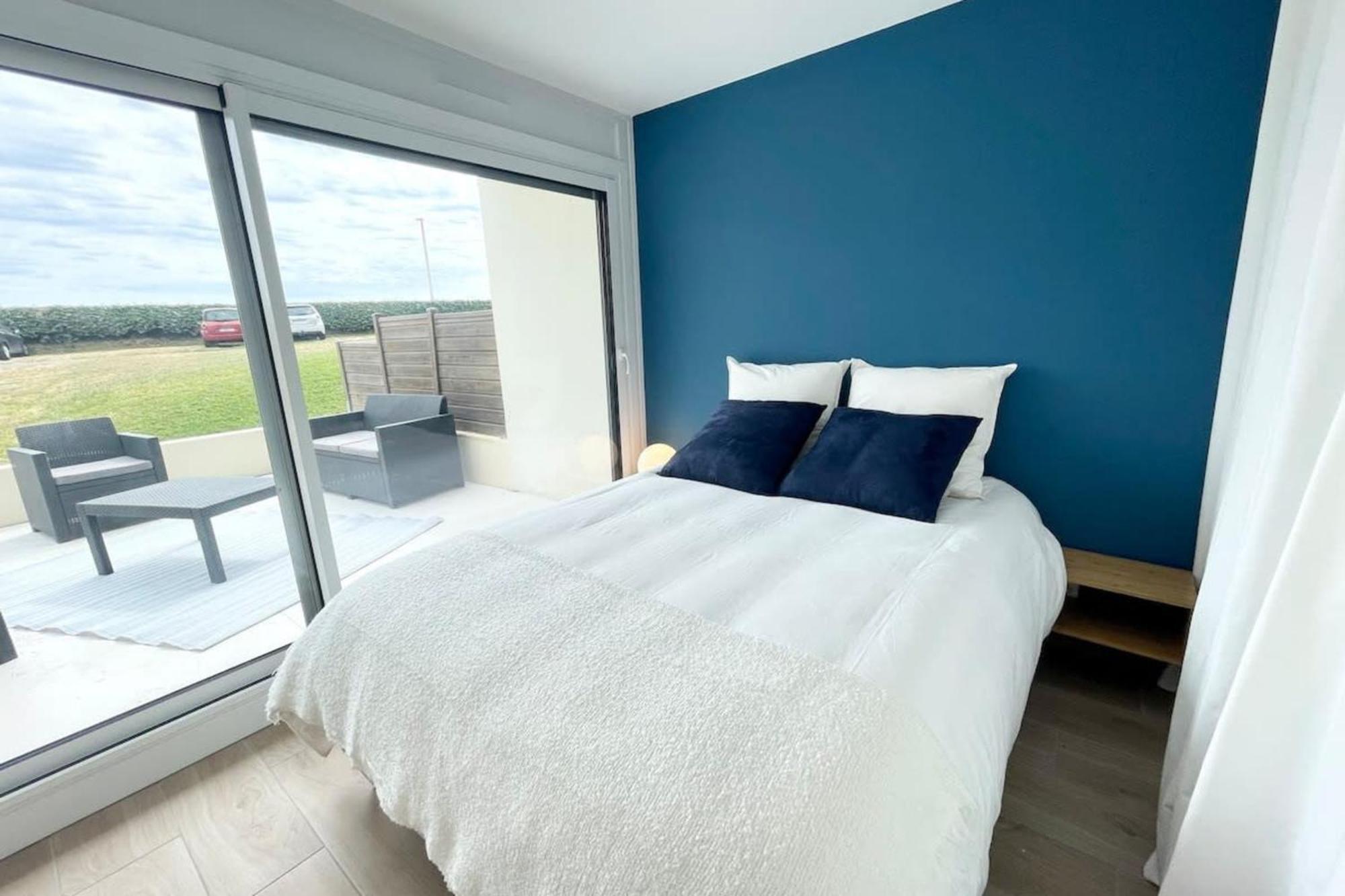 T3 Neuf Archi Cocooning Terrasse Face A La Mer Ploemeur Buitenkant foto