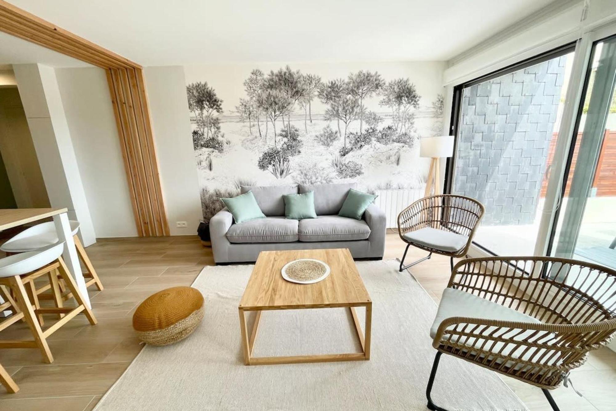 T3 Neuf Archi Cocooning Terrasse Face A La Mer Ploemeur Buitenkant foto
